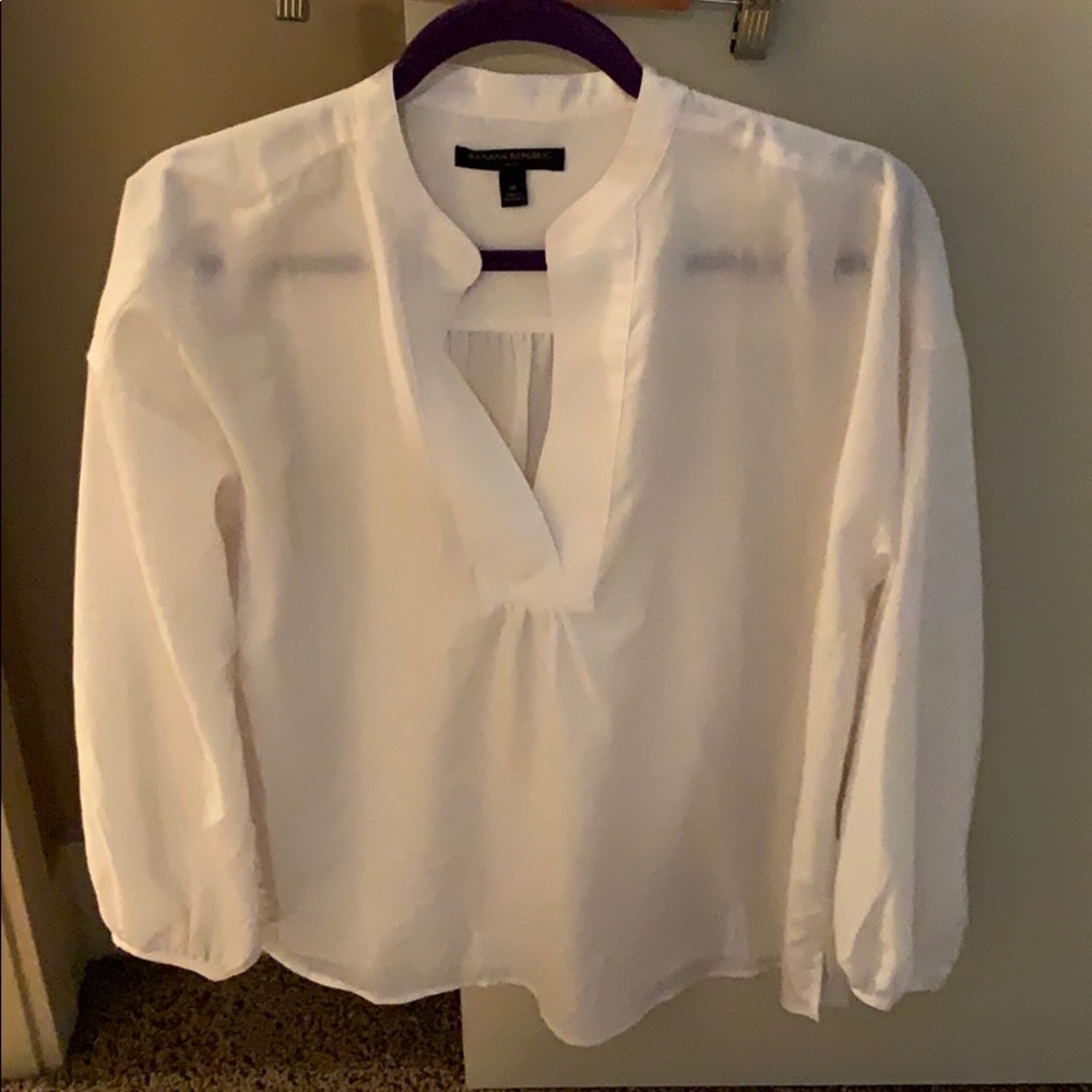 Banana Republic work blouse